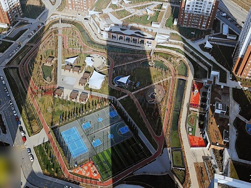 Yda park avenue'de şehi̇r manzarali 4+1 lüks dai̇re