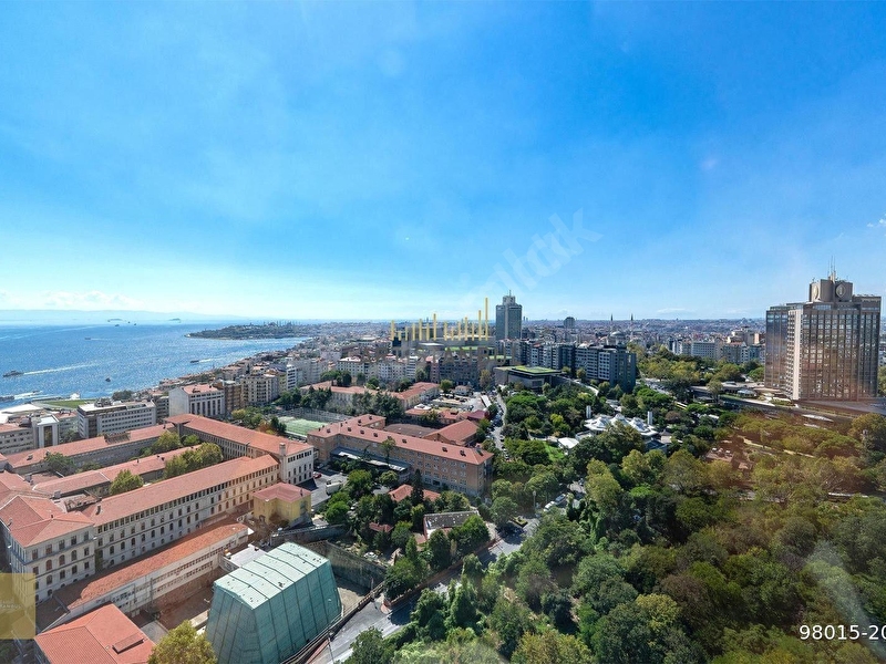 Süzer Plaza Ritz Carlton Full Boğaz Manzaralı Satılık 1+1 Daire