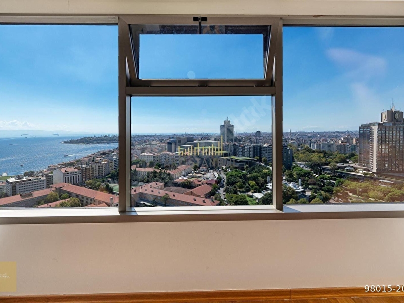 Süzer Plaza Ritz Carlton Full Boğaz Manzaralı Satılık 1+1 Daire