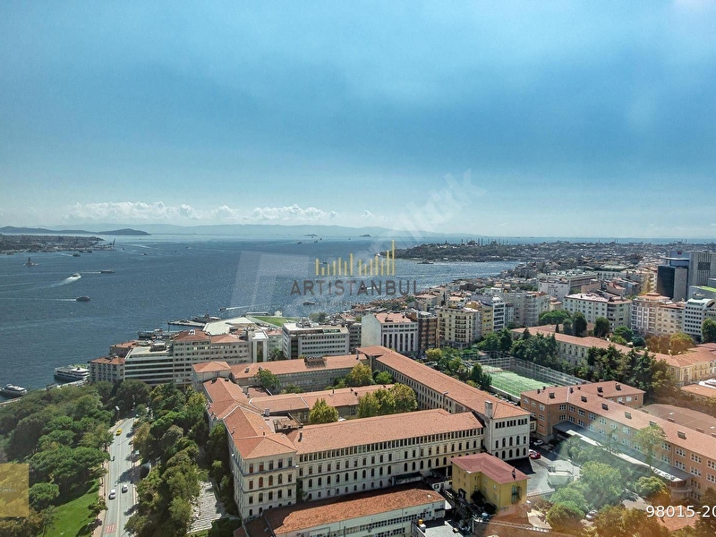 Süzer Plaza Ritz Carlton Full Boğaz Manzaralı Satılık 1+1 Daire