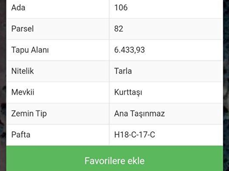 Karaca emlak'tan çanakkale yeni̇ce karadoru köyünde yatirimlik arazi̇