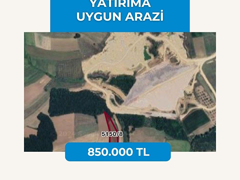 Marmara life'den karadere'de satilik kelepi̇r arazi̇