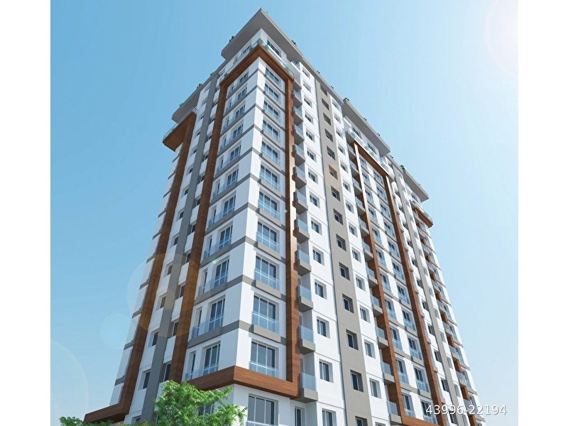 Metroya 800 metre 2+1 kredi̇ye uygun 80m2 otoparkli güvenli̇kli̇ terasli