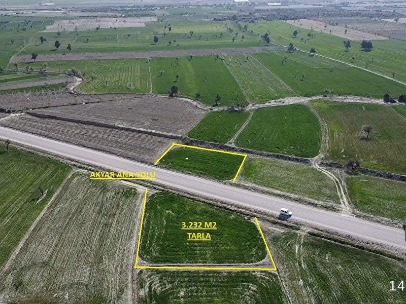Antalya korkuteli̇ akyar mah. 3.232 m2 tarla
