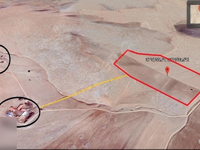 Konya karatay yağlıbayat köyünde 67.222 m2 satılık tarla