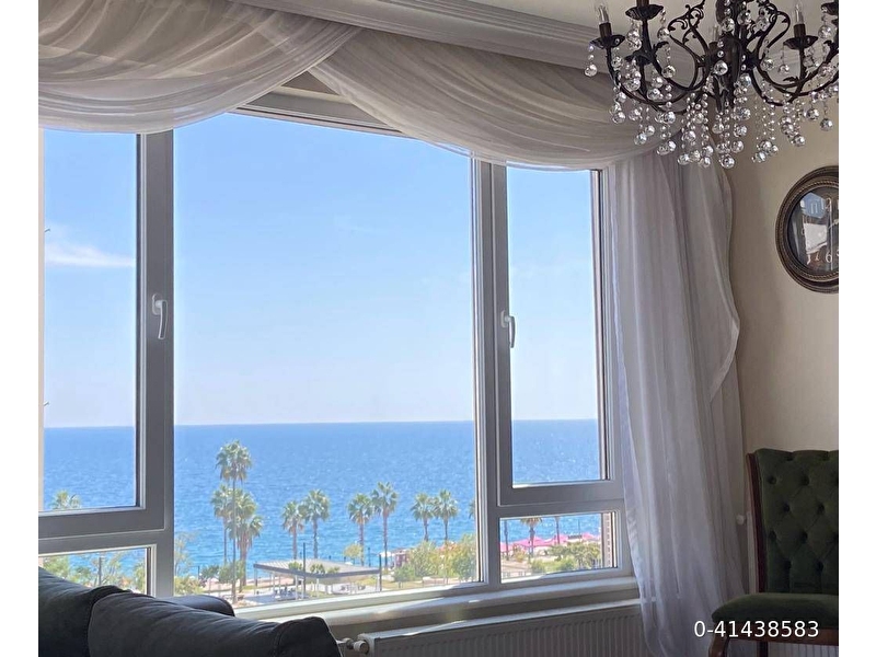 Sahi̇bi̇nden satilik deni̇ze 50 metre,deni̇z manzarali lüks dai̇re