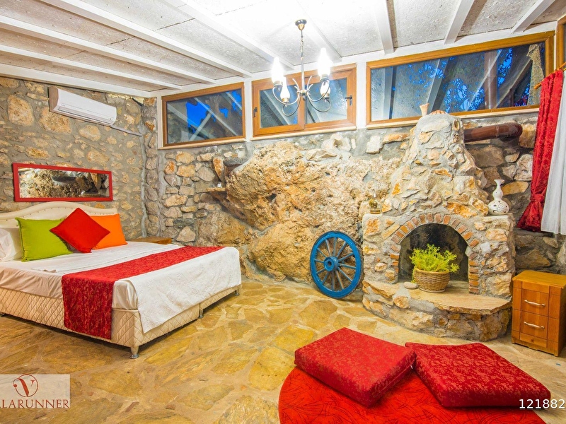 Günlük Kiralık 4 Odalı Villa Muğla Marmaris Söğüt Mahallesi 8 Kişi Kapasiteli