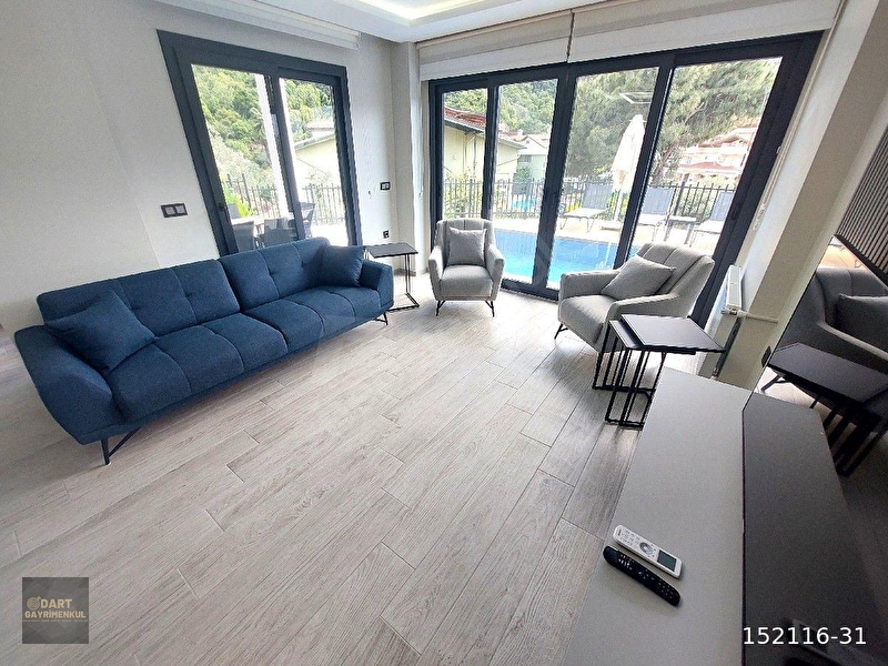 Günlük Kiralık 3 Odalı Villa Muğla Marmaris Gölenye Mahallesi 6 Kişi Kapasiteli