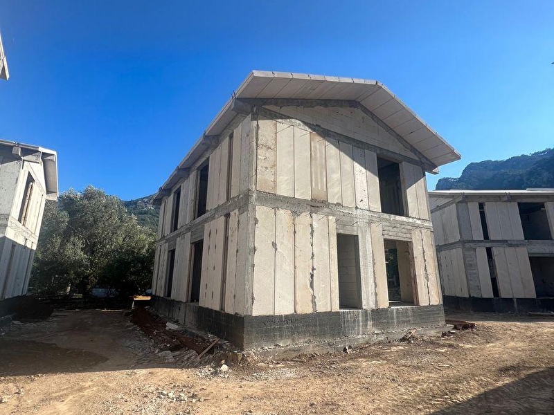 Marmari̇s satilik vi̇lla projesi̇ | turunç da deni̇ze yakin vi̇llalar