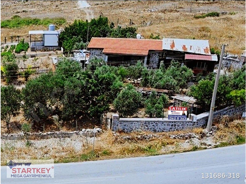 Foça maltepe anayol üstü 907 m2 köşe parsel i̇marli arsa