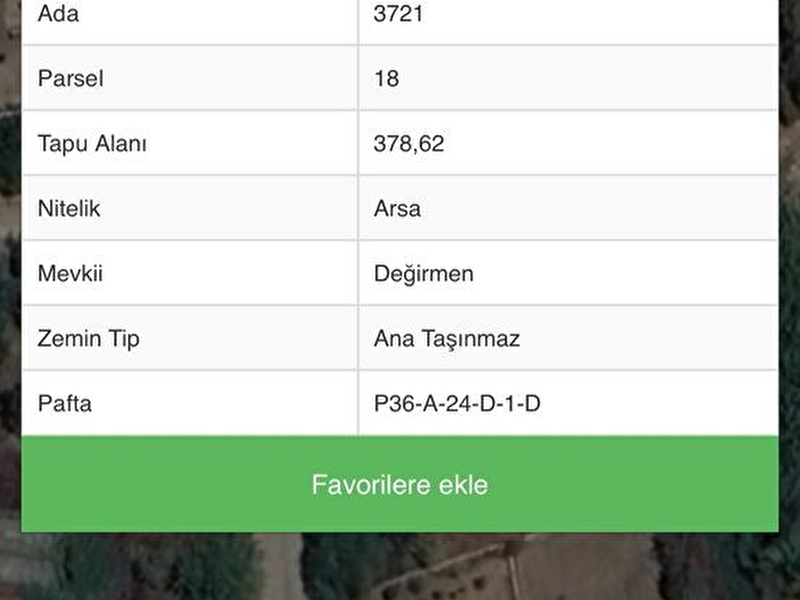 Kuzeytepe mahallesinde satılık parsel