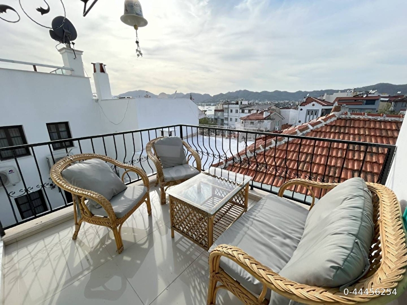 Günlük Kiralık 2 Odalı Müstakil Ev Muğla Marmaris Tepe Mahallesi 4 Kişi Kapasiteli