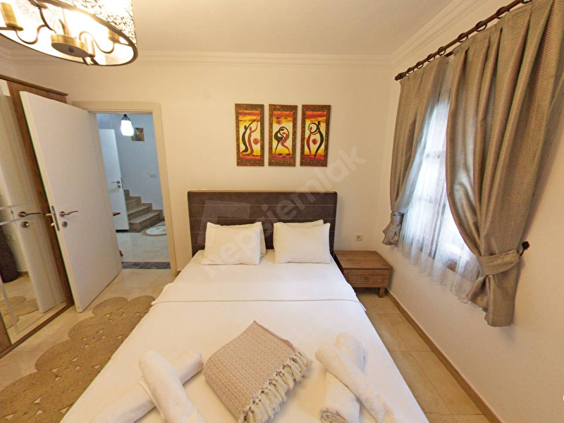 Günlük Kiralık 2 Odalı Müstakil Ev Muğla Marmaris Tepe Mahallesi 4 Kişi Kapasiteli