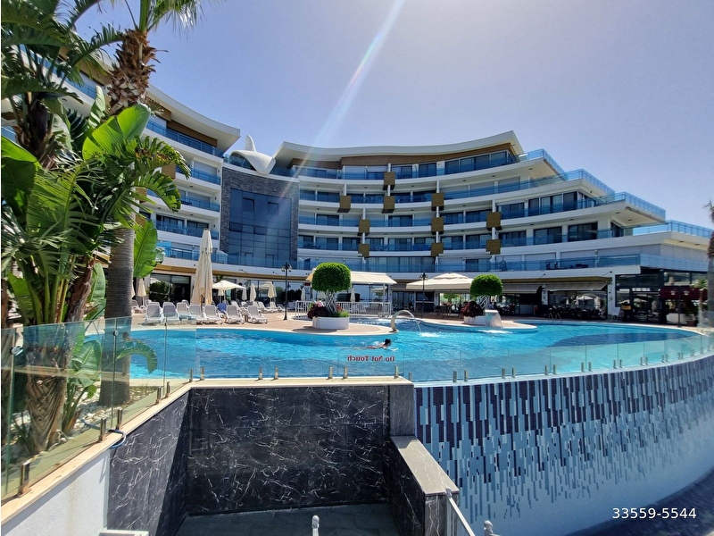 Alanya konaklı'da elite admiral premium residanstan muhteşem satılık 1+1 fırsat daire