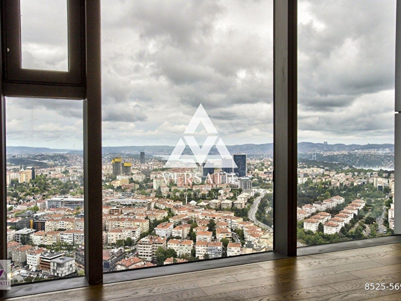 Zorlu Yanı Çiftçi Towers'ta 1 Kulede Yüksek Kat Satılık 3+1