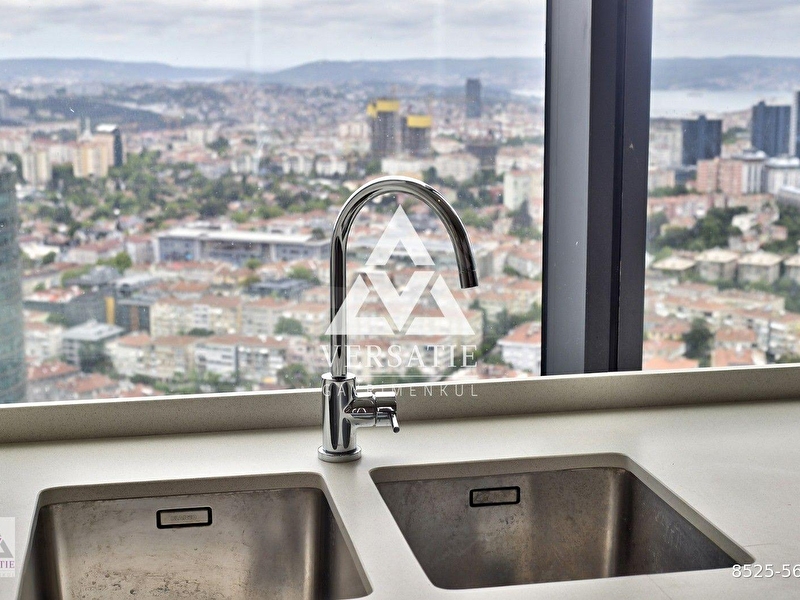 Zorlu Yanı Çiftçi Towers'ta 1 Kulede Yüksek Kat Satılık 3+1