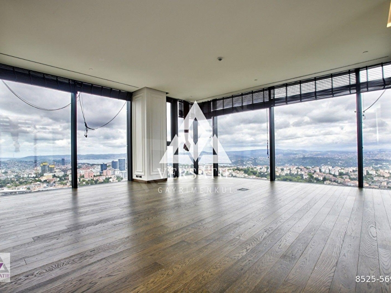 Zorlu Yanı Çiftçi Towers'ta 1 Kulede Yüksek Kat Satılık 3+1