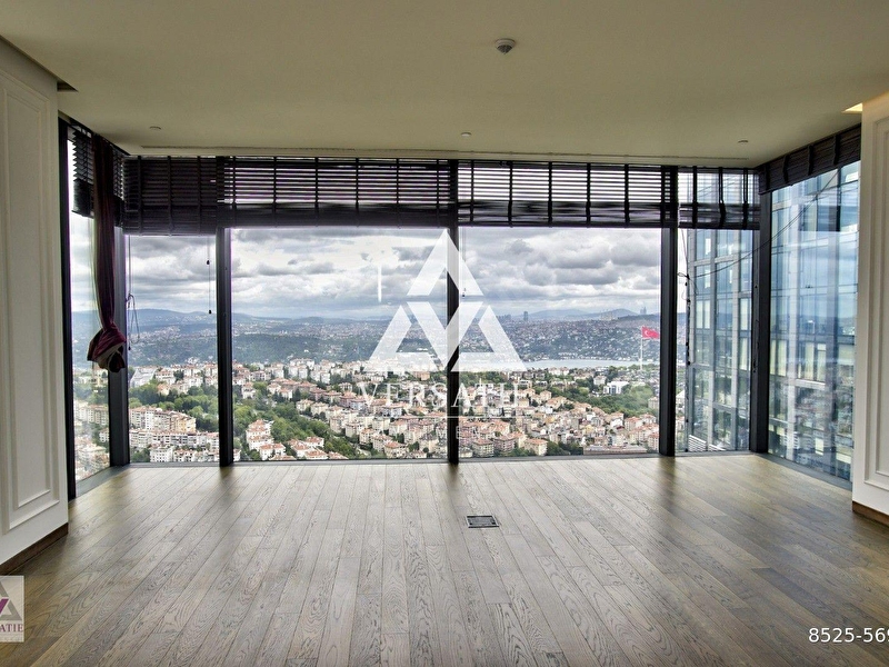 Zorlu Yanı Çiftçi Towers'ta 1 Kulede Yüksek Kat Satılık 3+1