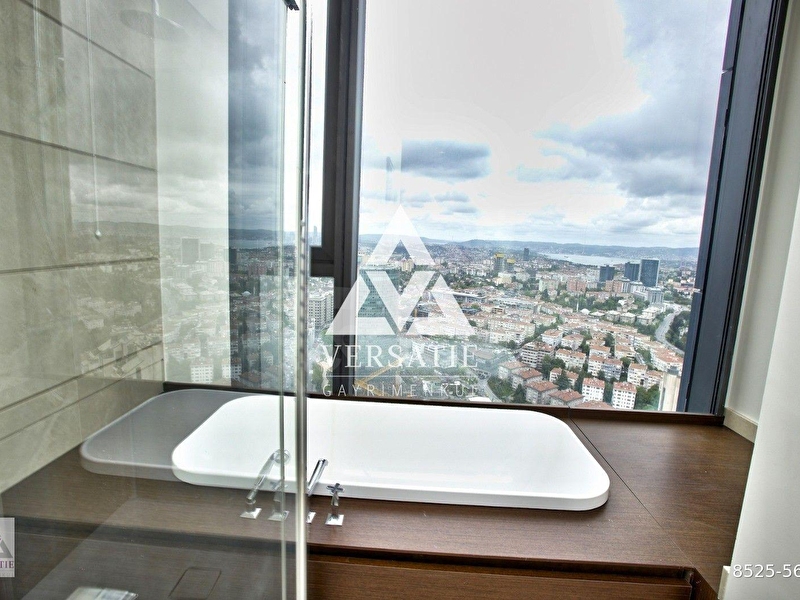 Zorlu Yanı Çiftçi Towers'ta 1 Kulede Yüksek Kat Satılık 3+1