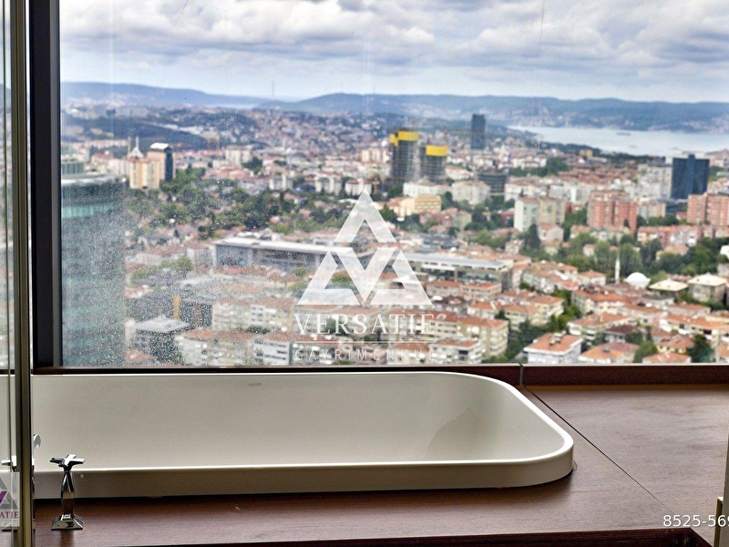 Zorlu Yanı Çiftçi Towers'ta 1 Kulede Yüksek Kat Satılık 3+1