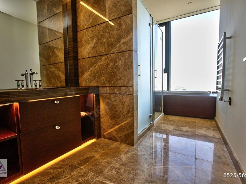 Zorlu Yanı Çiftçi Towers'ta 1 Kulede Yüksek Kat Satılık 3+1