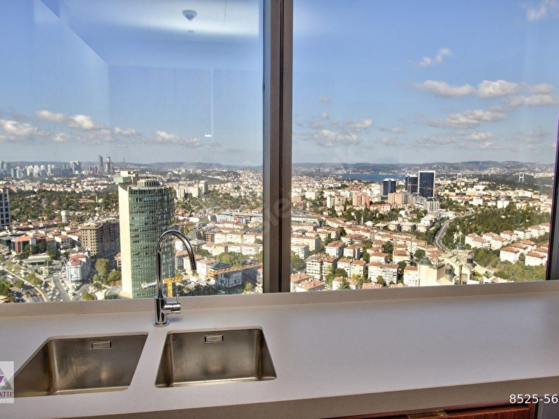 Zorlu Yanı Çiftçi Towers'ta 1 Kulede Yüksek Kat Satılık 3+1