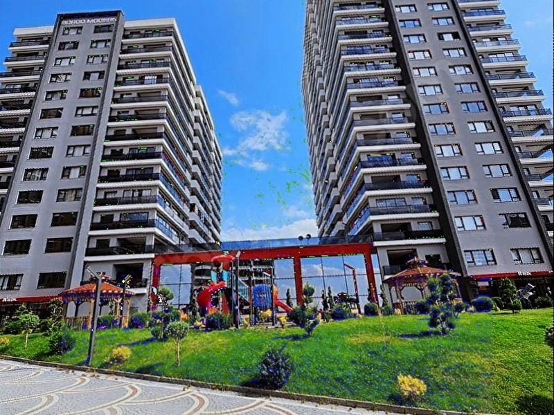 Alacaatli'da bordo madern si̇tesi̇nde satilik sifir 4+1 lüks dai̇re