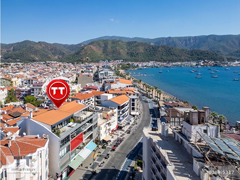 Tt emlak’tan marmari̇s'te emsalsi̇z full deni̇z ve doğa manzarali 2+1 lüks dai̇re