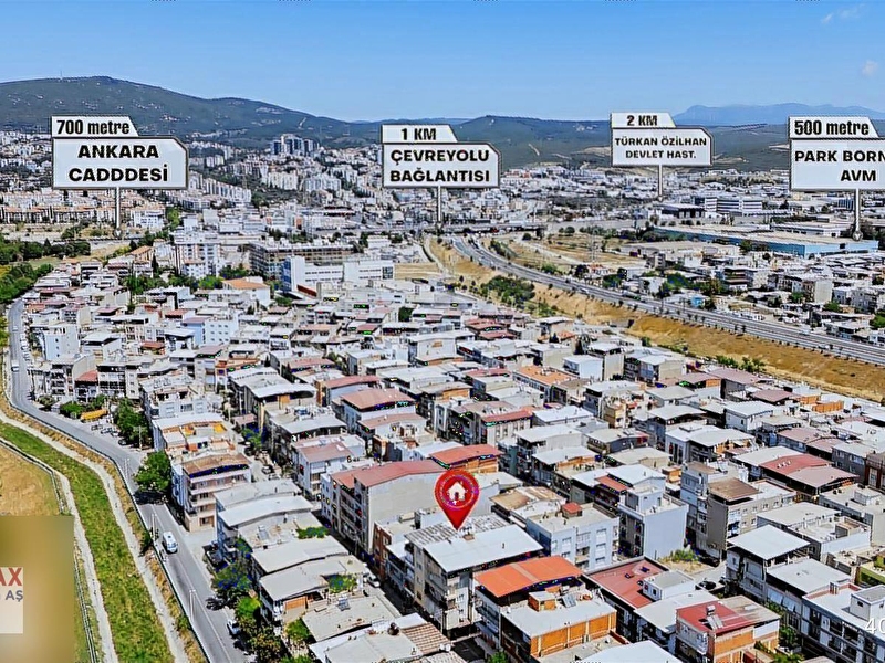 Suna tabakçi'dan i̇zmi̇r bornova konut i̇marli 181 m2 satilik arsa
