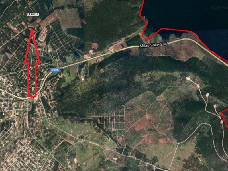 59 500 Tl Didim De Bafa Golu Manzarali Villa Imarli Arsa 300m2