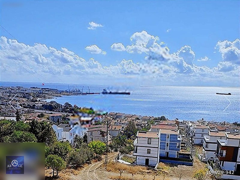 Keskin deniz manzarasında ruhsatı çıkmış arsa | ar-ge house