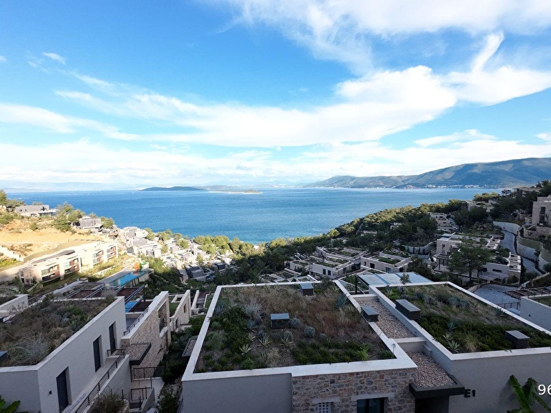 Mesa bodrum denize sıfır 3+1 dubleks satılık residence / lux