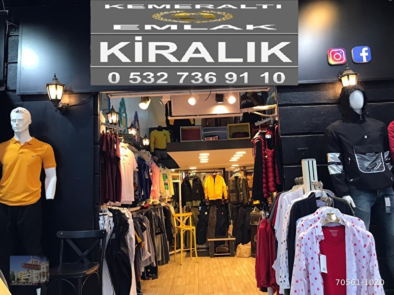 90 000 Tl Kemeraltinda Hareketli Noktada Devren Giyim Magazasi