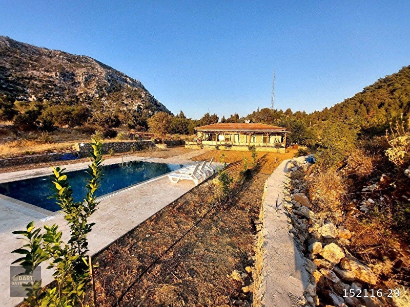 Günlük Kiralık 3 Odalı Villa Muğla Marmaris Bayır Mahallesi 6 Kişi Kapasiteli