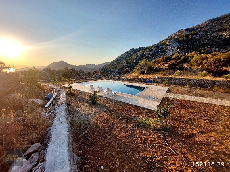 Günlük Kiralık 3 Odalı Villa Muğla Marmaris Bayır Mahallesi 6 Kişi Kapasiteli