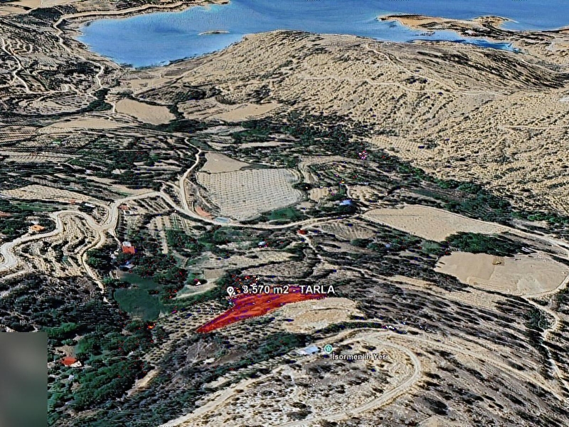 Ermenek taşbaşi satilik 3.570 m2 tarla