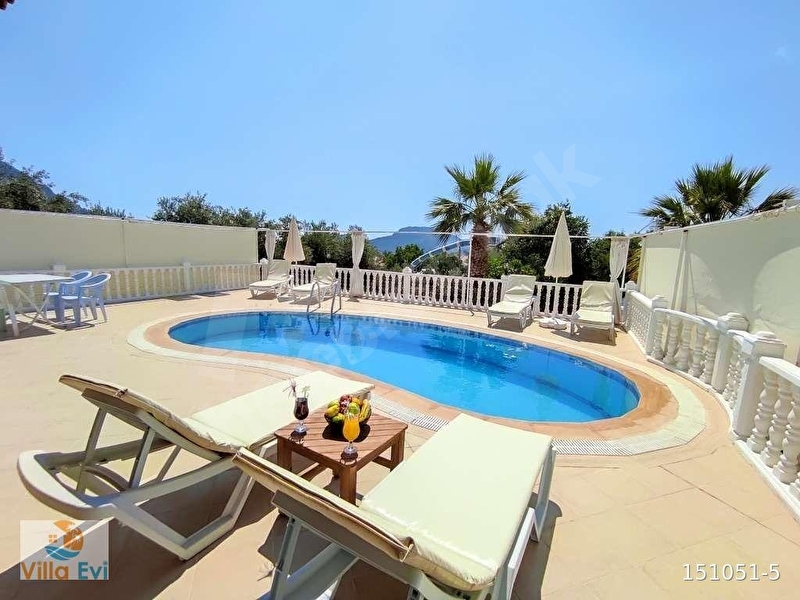 Günlük Kiralık 3 Odalı Villa Muğla Fethiye Ölüdeniz Mahallesi 6 Kişi Kapasiteli