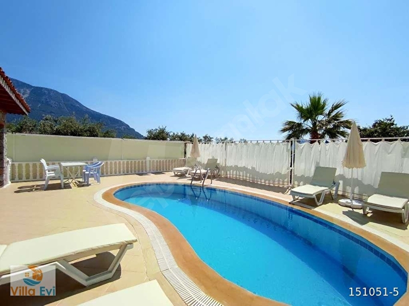 Günlük Kiralık 3 Odalı Villa Muğla Fethiye Ölüdeniz Mahallesi 6 Kişi Kapasiteli