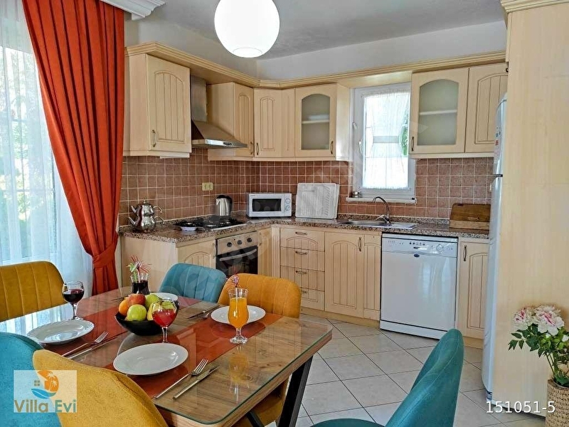 Günlük Kiralık 3 Odalı Villa Muğla Fethiye Ölüdeniz Mahallesi 6 Kişi Kapasiteli