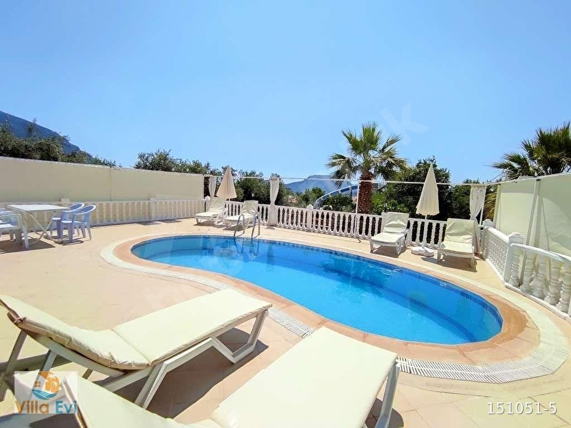 Günlük Kiralık 3 Odalı Villa Muğla Fethiye Ölüdeniz Mahallesi 6 Kişi Kapasiteli