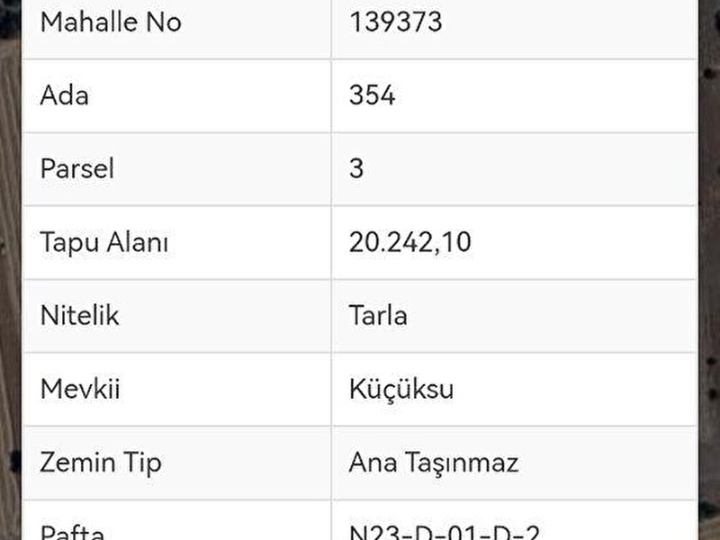 Bi̇lgi̇n e mlaktan gölhi̇sar yusufçada yatirimlik satilik tarla