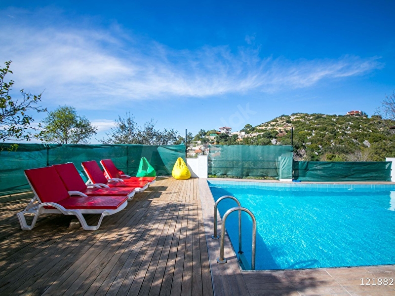 Günlük Kiralık 4 Odalı Villa Muğla Marmaris Söğüt Mahallesi 4 Kişi Kapasiteli