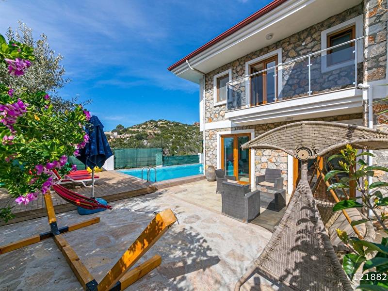 Günlük Kiralık 4 Odalı Villa Muğla Marmaris Söğüt Mahallesi 4 Kişi Kapasiteli