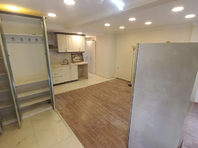 1+0 dükkan tapulu bakımlı daire