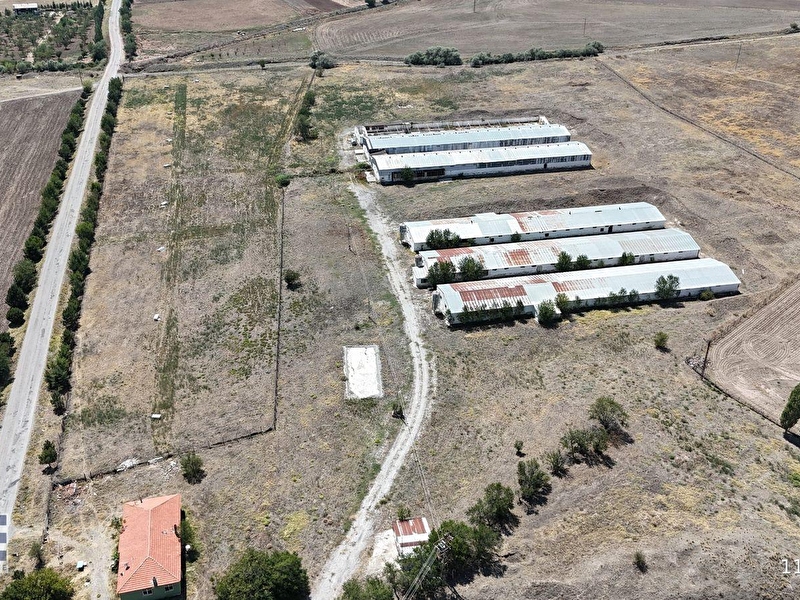 Ankara elmadağ kuşçuali̇ takasa açik 117.181 m2 satilik tavuk çi̇ftli̇ği̇