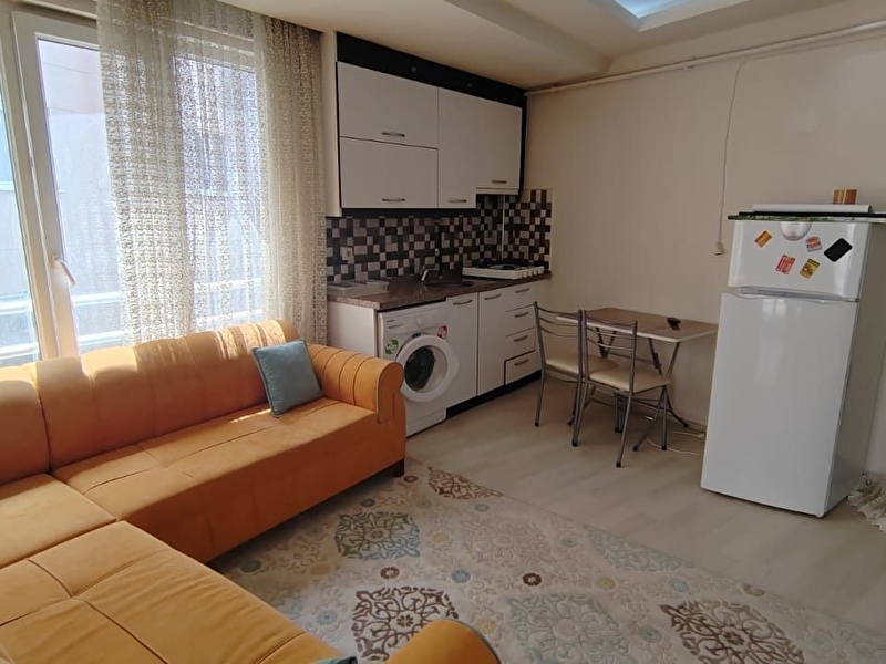+1'den hacikaplanlarda 1+1 55 m2 eşyali apart