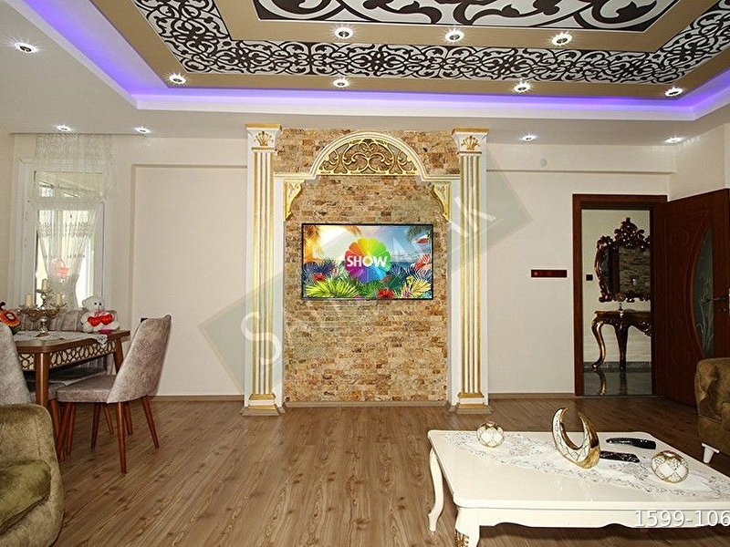 Bahçelievler 3+1 kombili 4.kat asansörlü 160 m2 masrafsız şık lüks daire