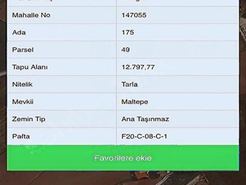 Başarandan i̇nceği̇zde satilik tarla