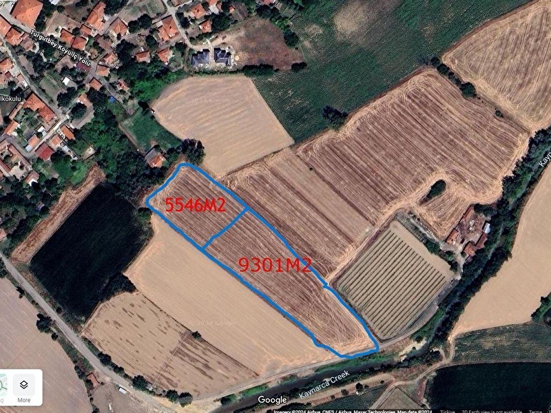 Üstünyer emlak'tan 14847m2 kirklareli̇ lüleburgazda 2 parsel arazi̇