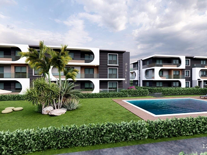 Di̇di̇m özbi̇lek park konutlarin'dan satilik 2+1 asansörlü dai̇re